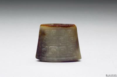 图片[2]-Jade scabbard chape, Southern Song to Yuan dynasties, 1127-1368 C.E.-China Archive